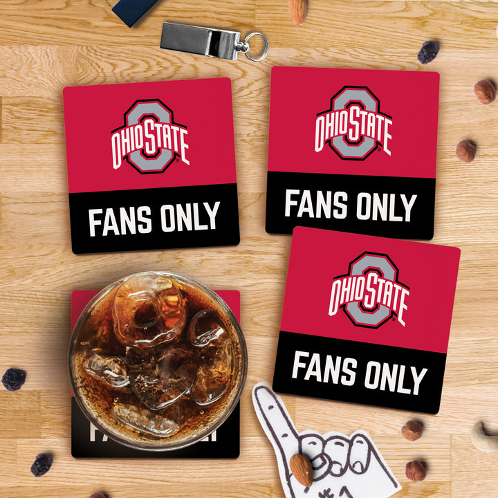 Fans Only - The Ohio State University Ceramic Coasters