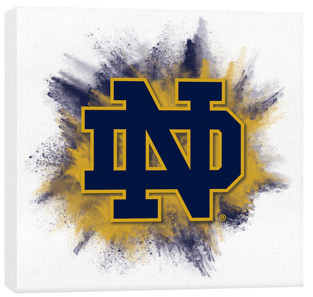 University of Notre Dame Color Splash Logo