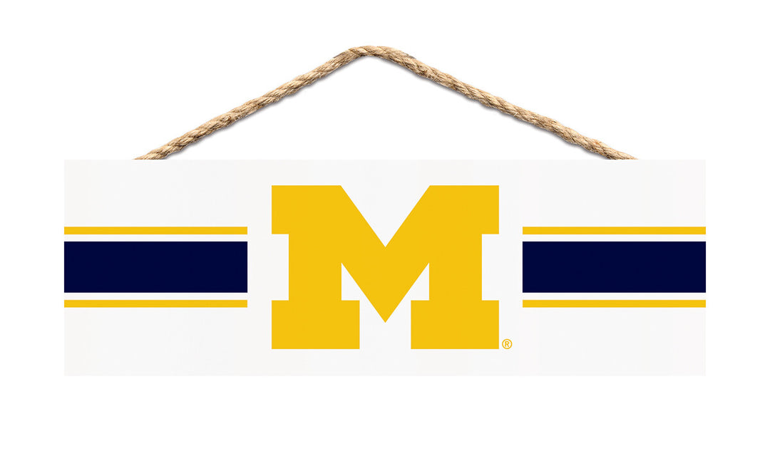 University of Michigan Stripes and Logo