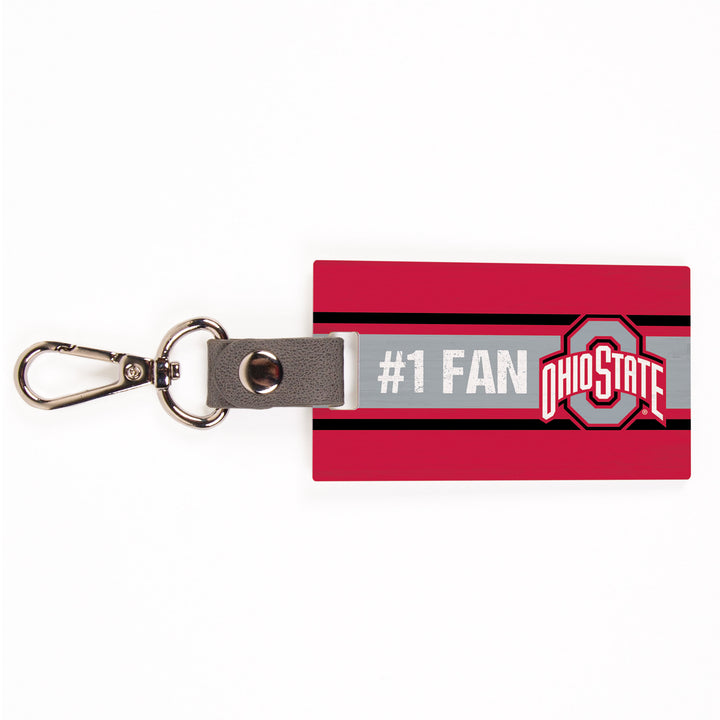 #1 Fan - The Ohio State University Bag Tag