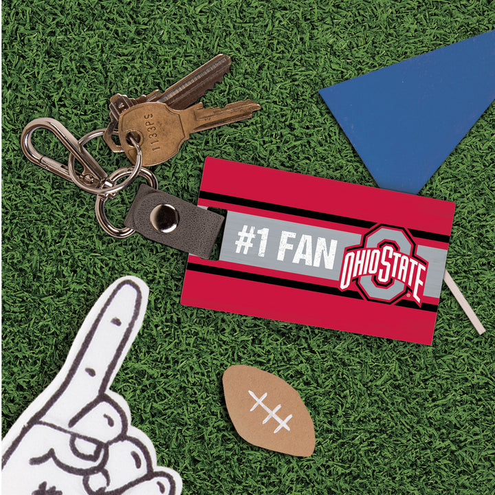 #1 Fan - The Ohio State University Bag Tag