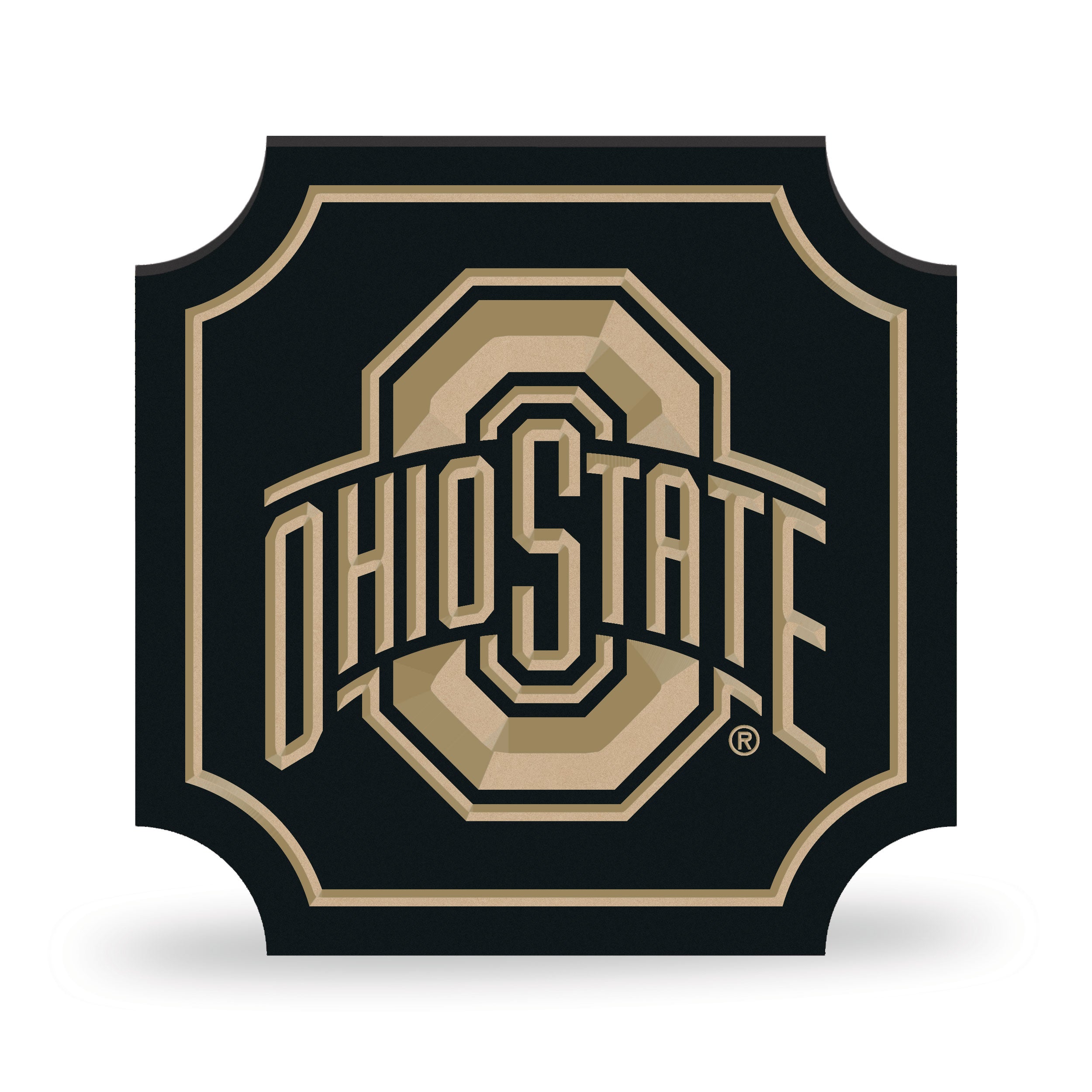 Ohio State Buckeyes Carved Signature Sign