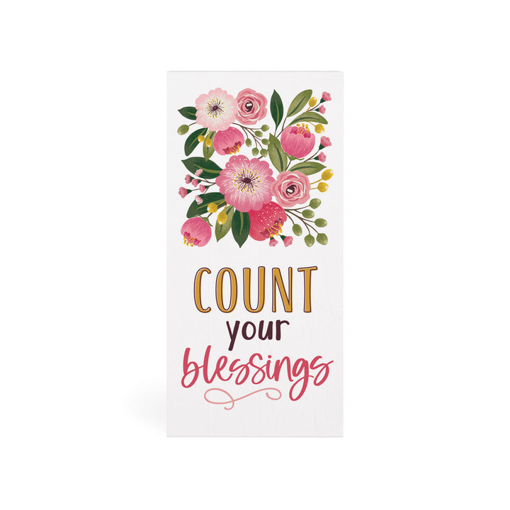 Count Your Blessings Word Block