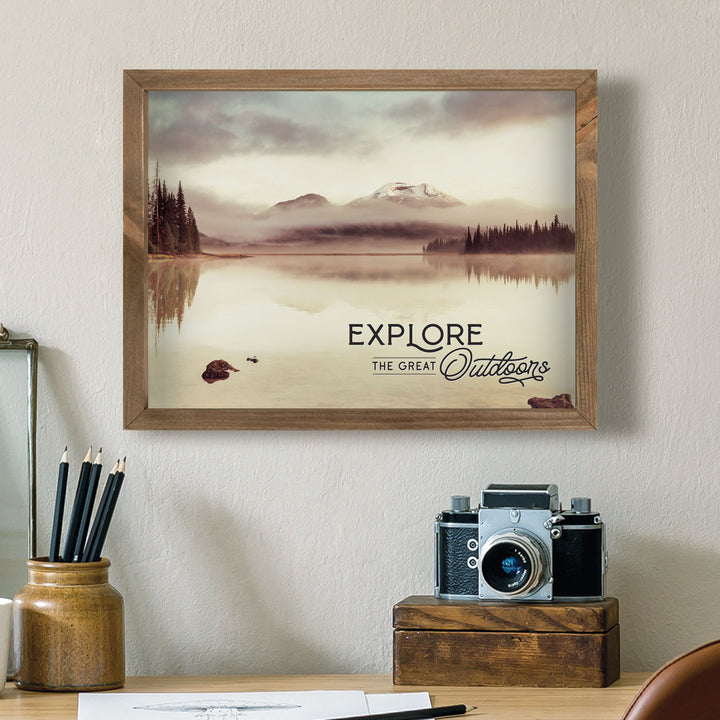 Explore the Great Outdoors Framed Art
