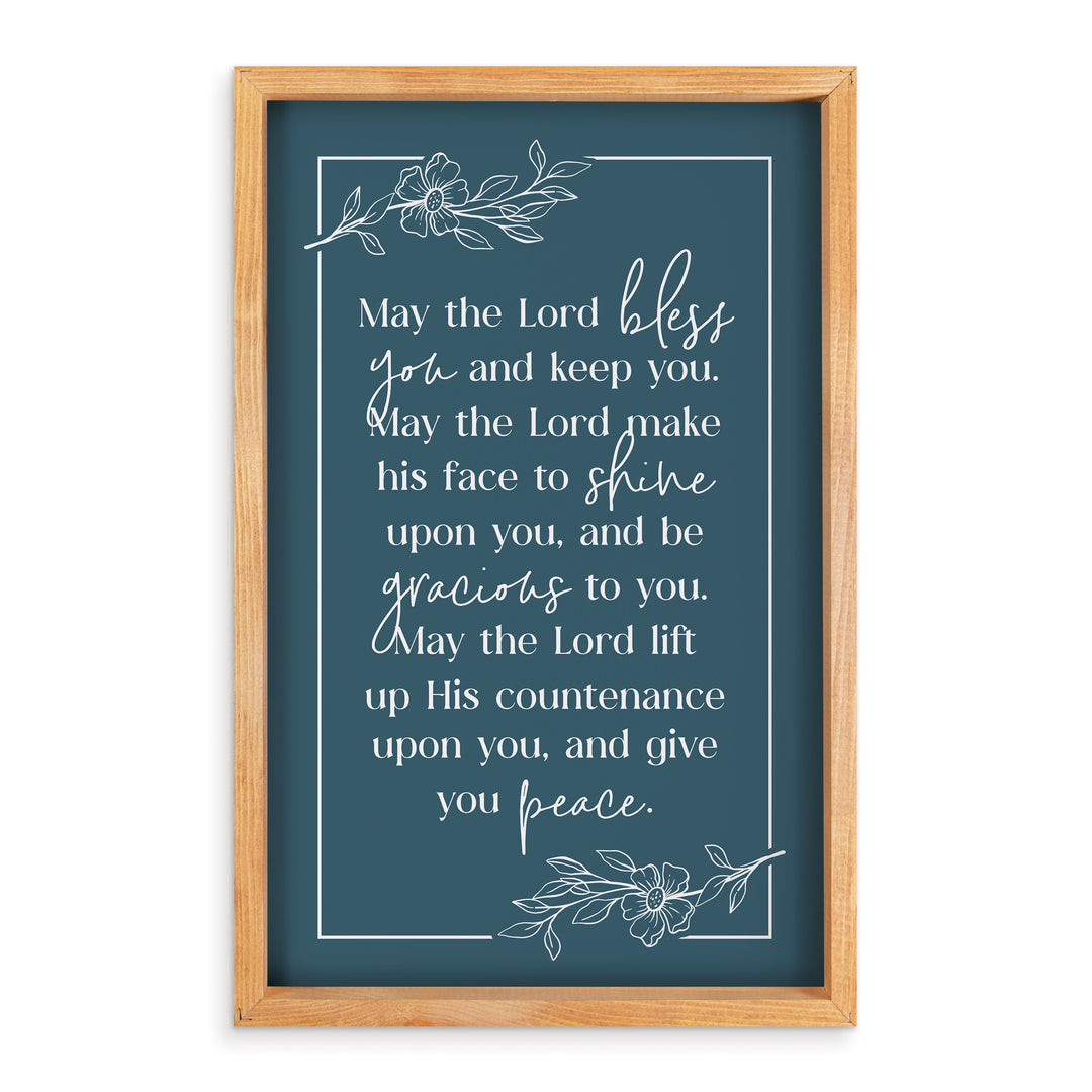 May The Lord Bless You And Keep You Framed Art