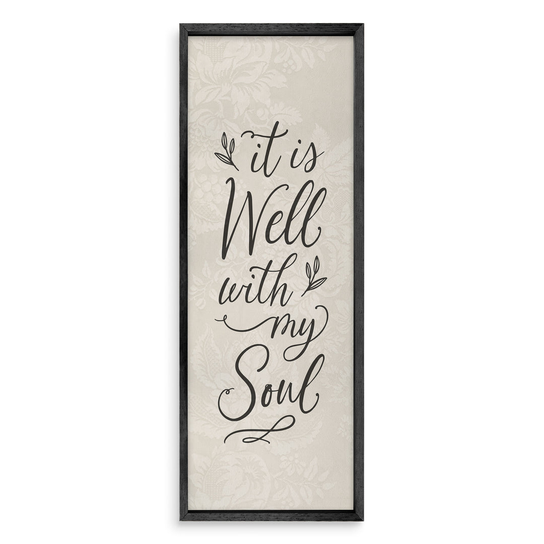 It Is Well With My Soul Framed Art