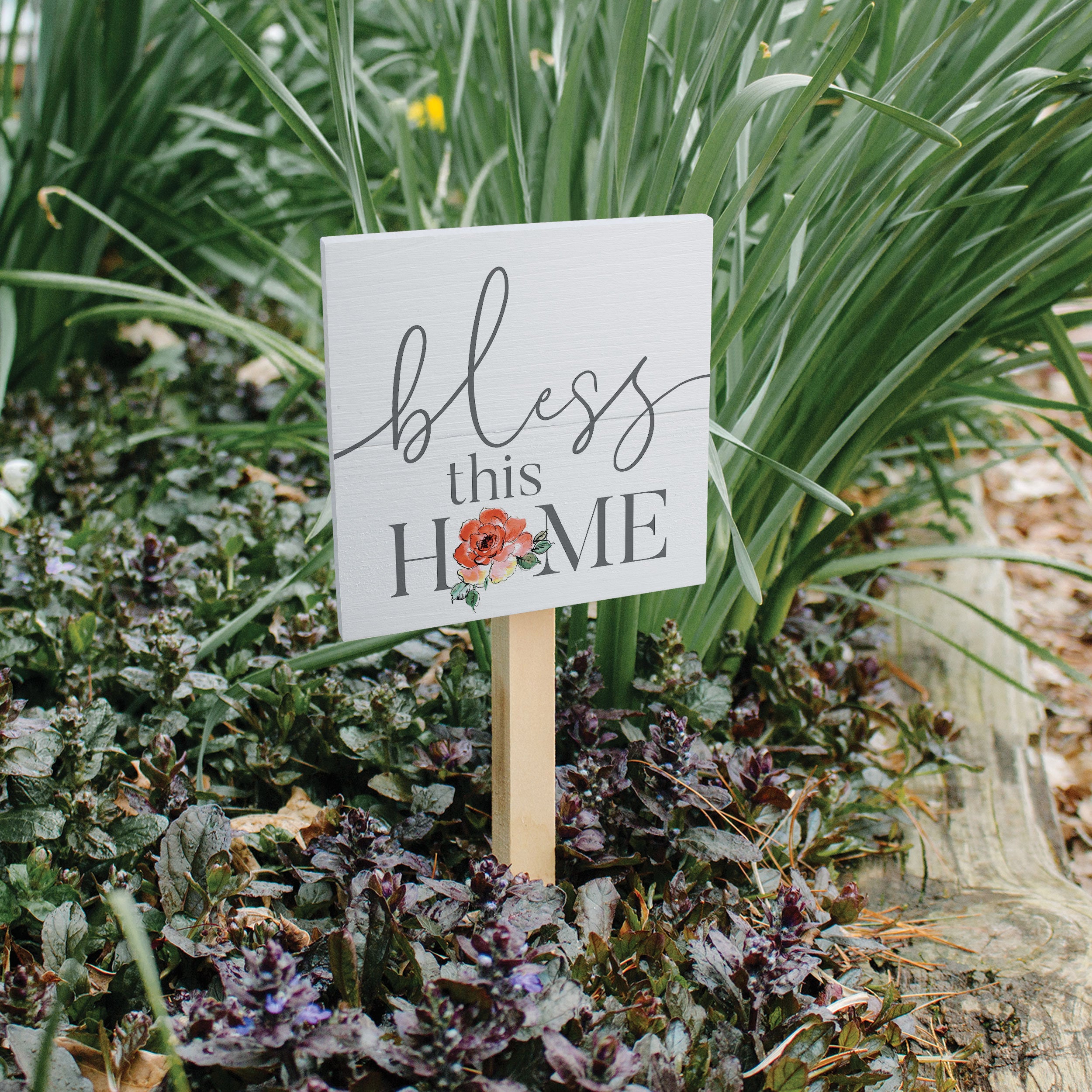 **Bless This Home Garden Sign