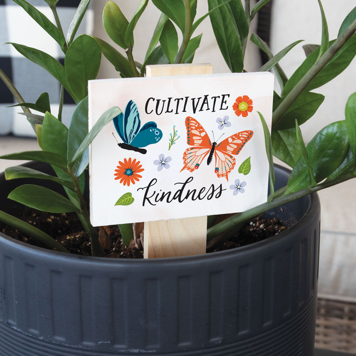 Cultivate Kindness Garden Sign