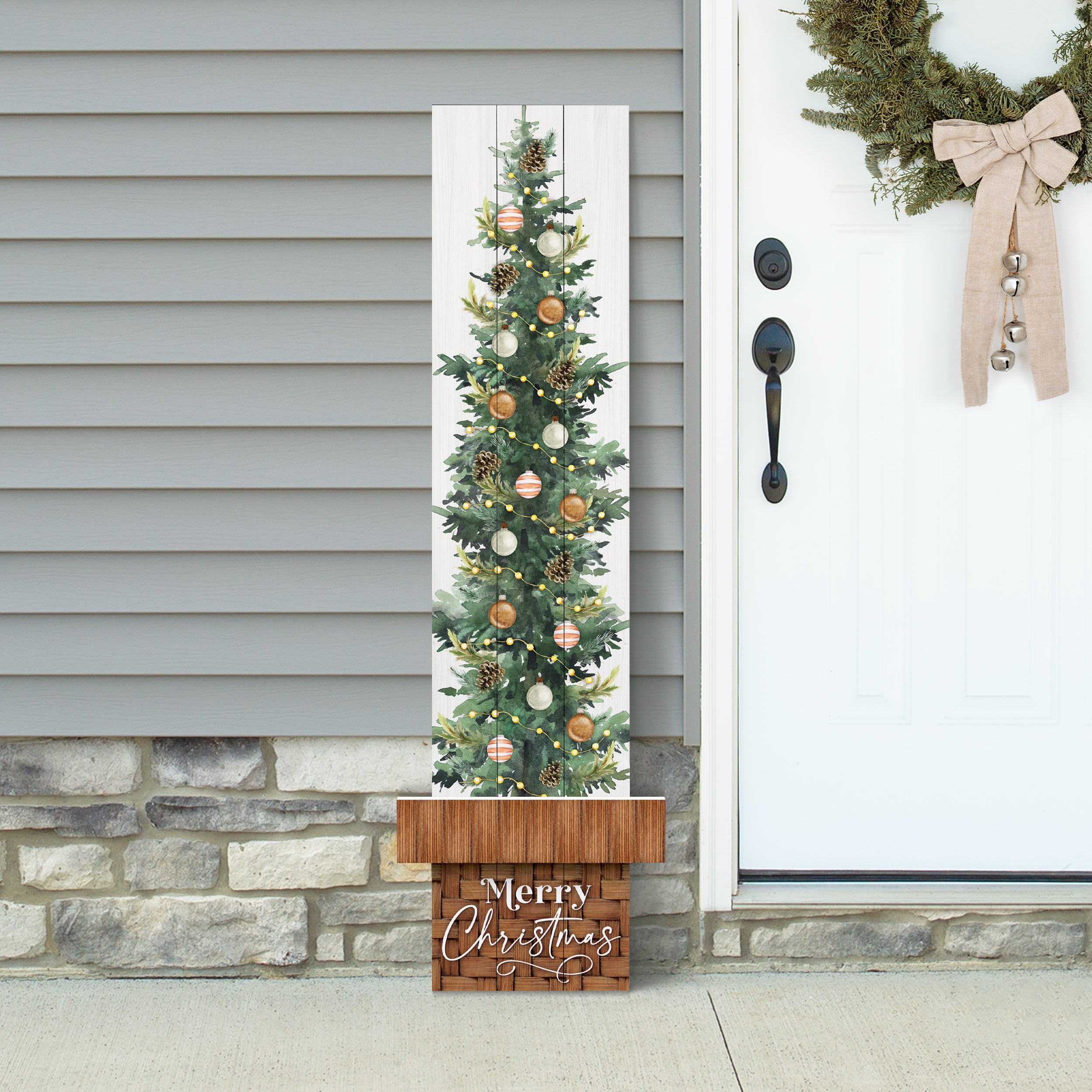 Merry Christmas Outdoor Porch Sign