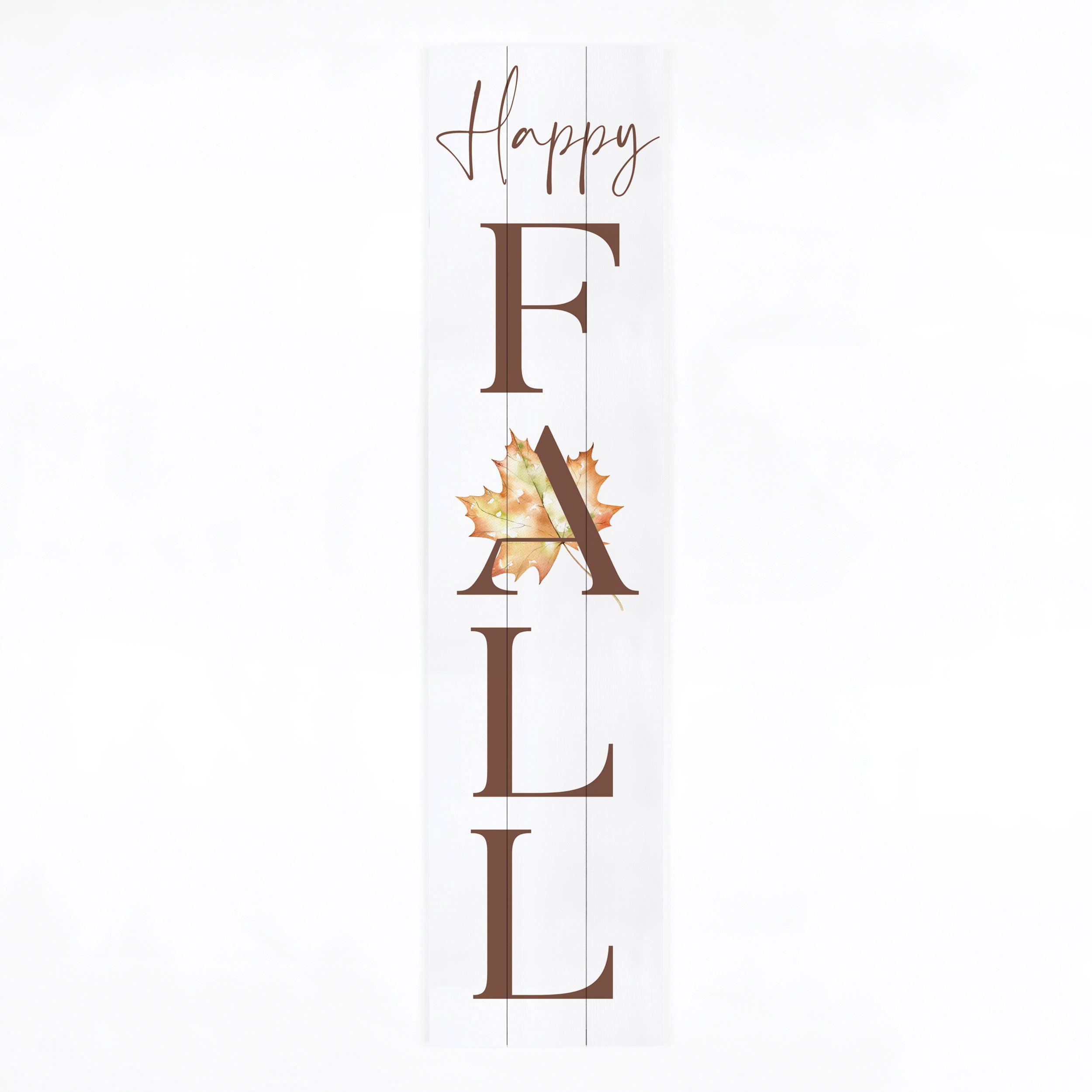 **Happy Fall Outdoor Porch Sign