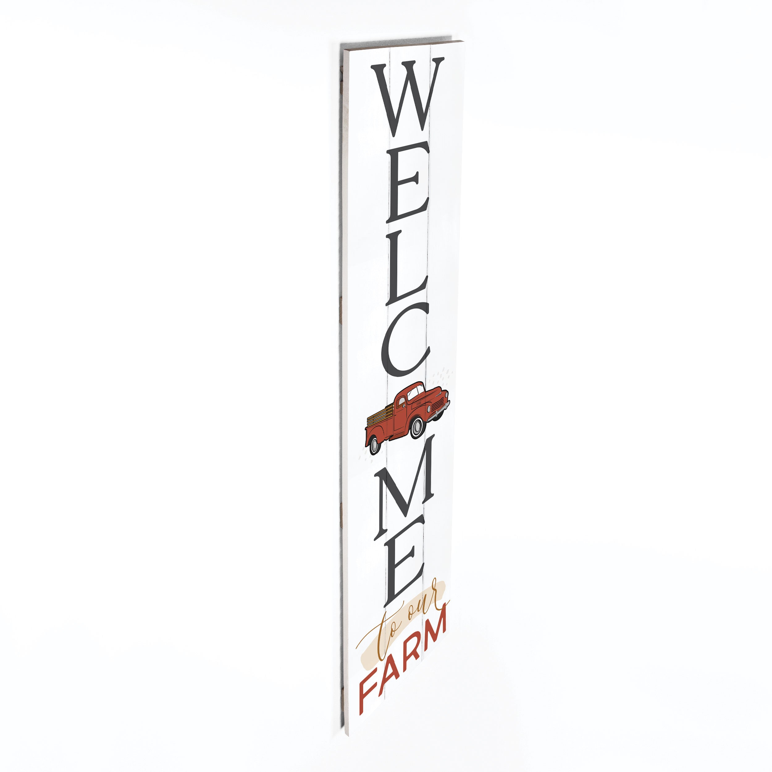 Welcome To Our Farm Outdoor Porch Sign