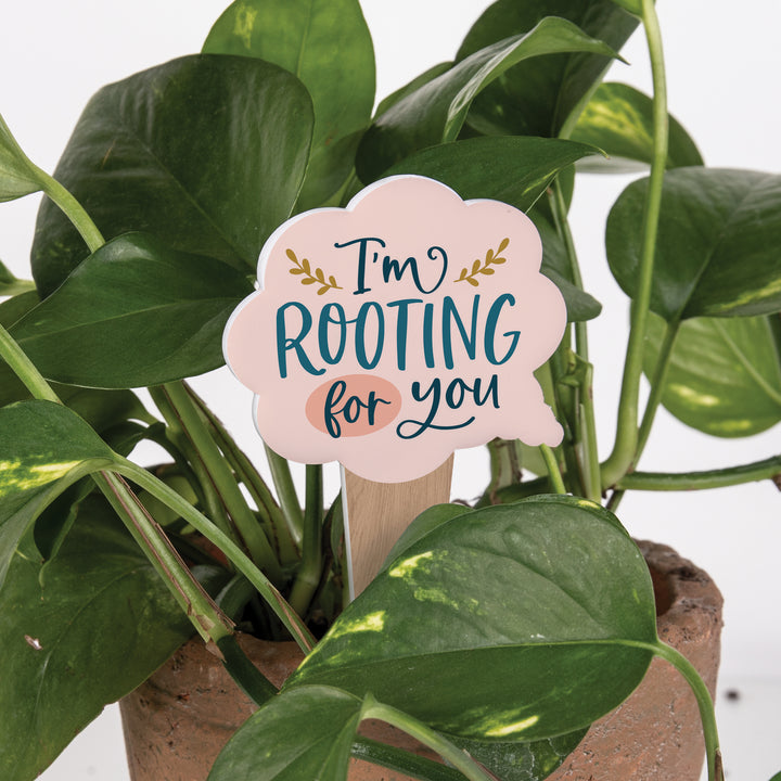 I'm Rooting For You Plant Pal Garden Sign
