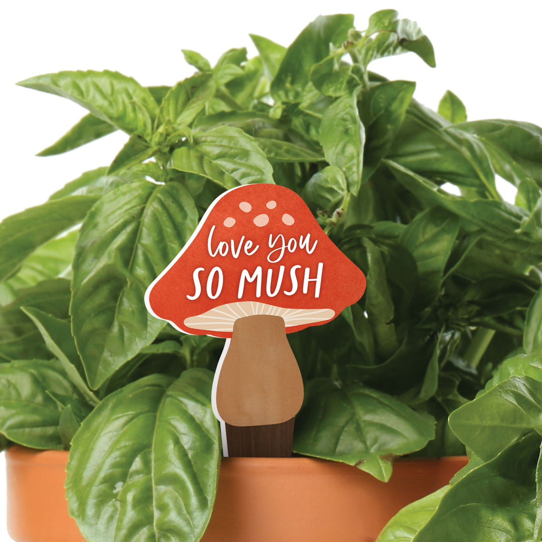 Love You So Mush Plant Pal Garden Sign