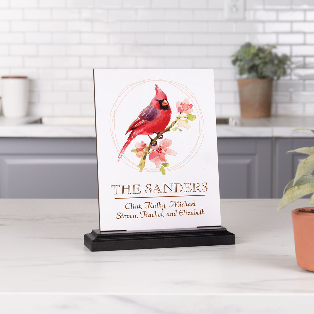 **Personalized Cardinal Sign