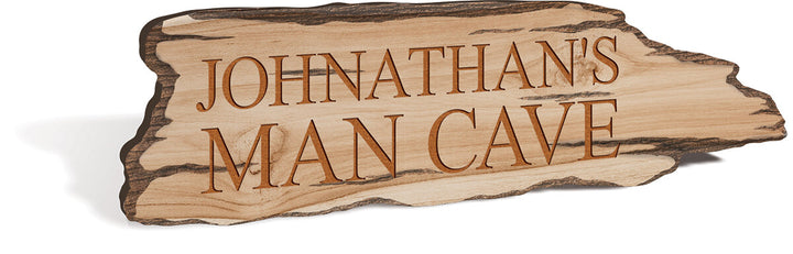 Personalized Faux Wood Sign