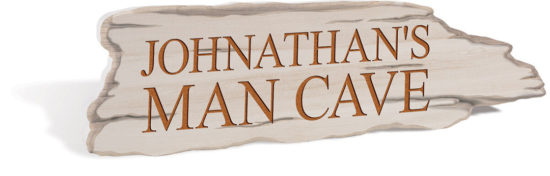 *Personalized Faux Wood Sign
