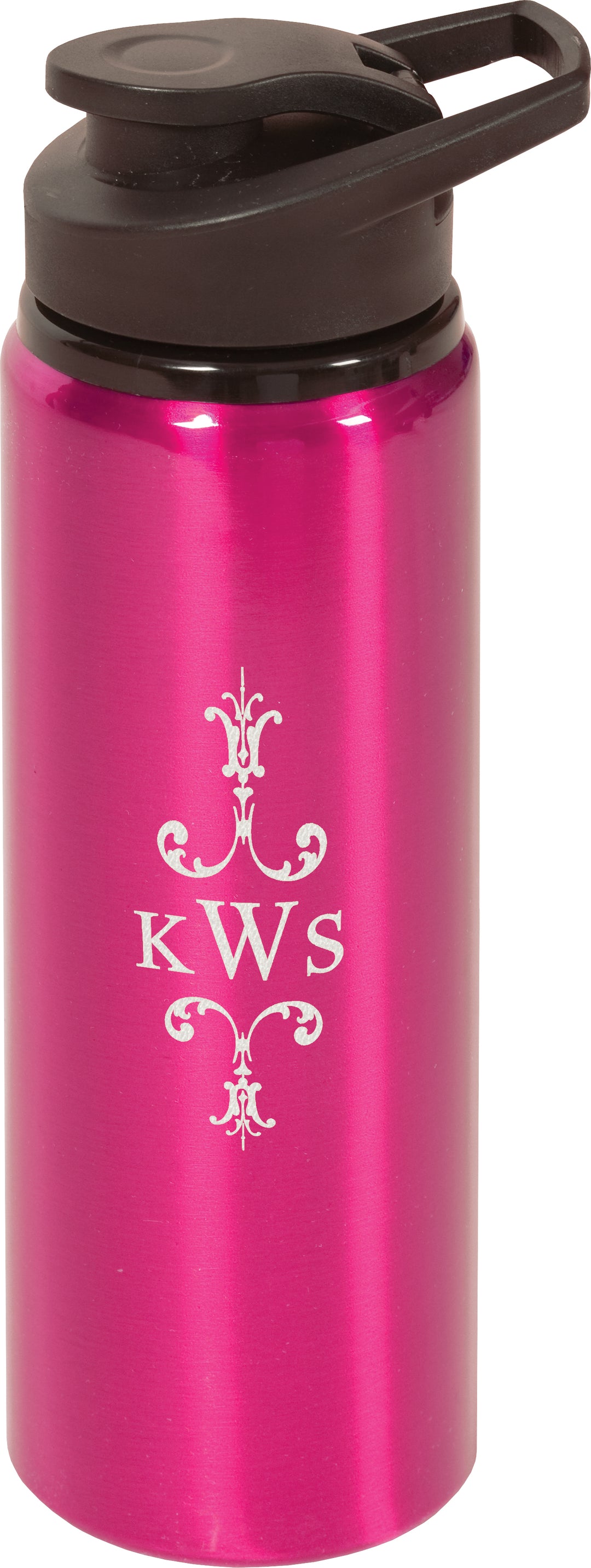 Personalized Pink Water Bottle 26 oz.