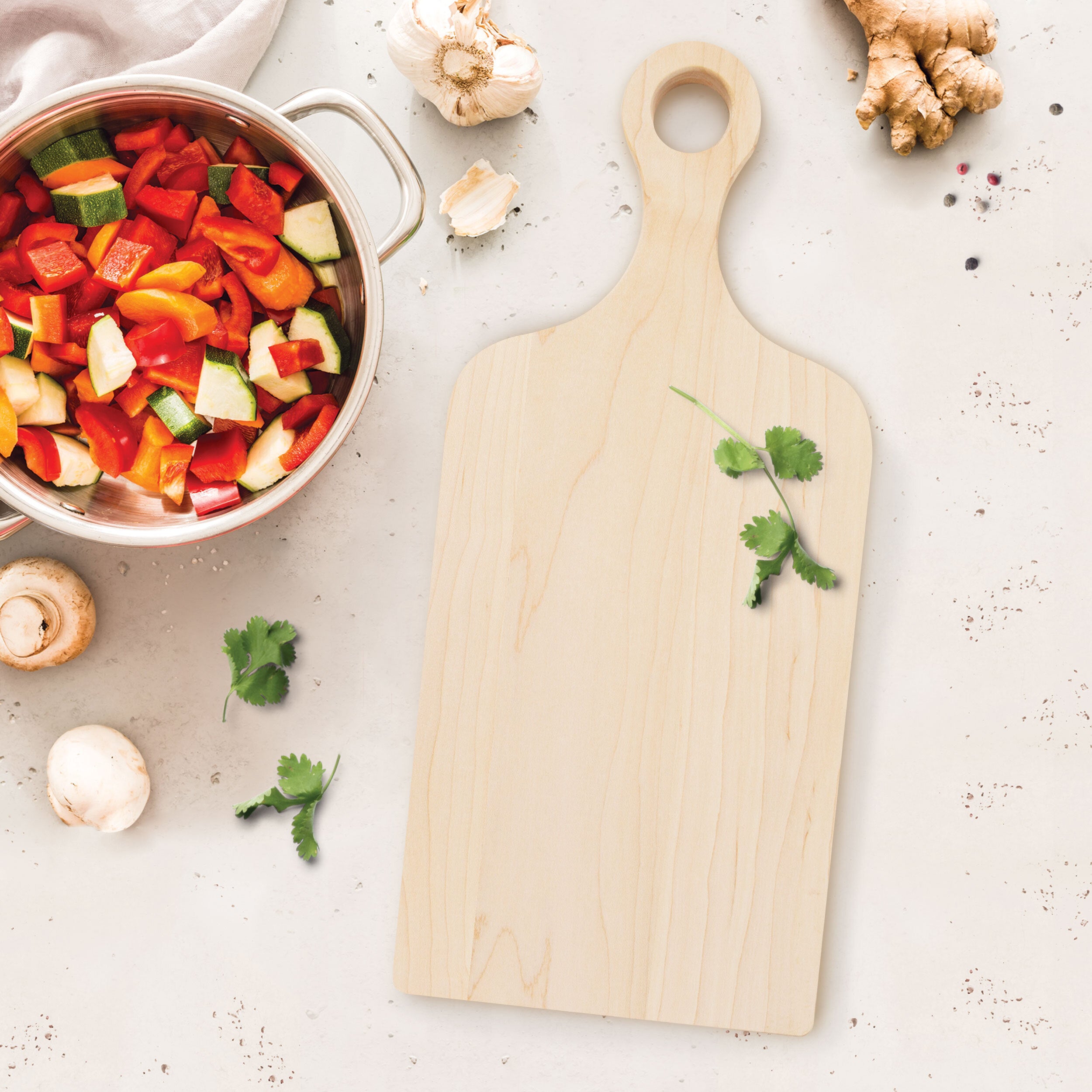 Personalized Maple Cutting Board