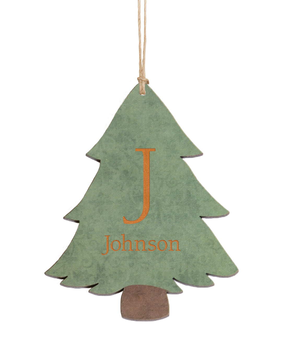 **Personalized Tree Ornament