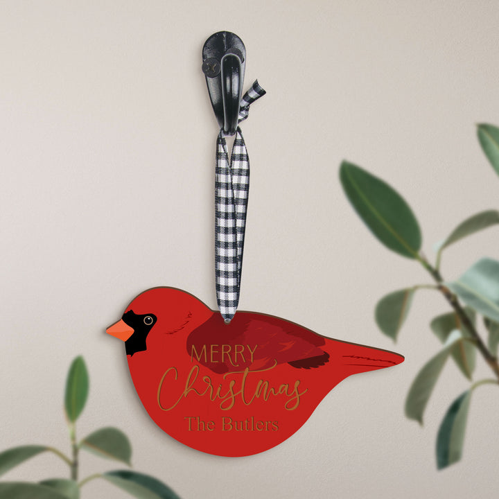 Personalized Cardinal Ornament