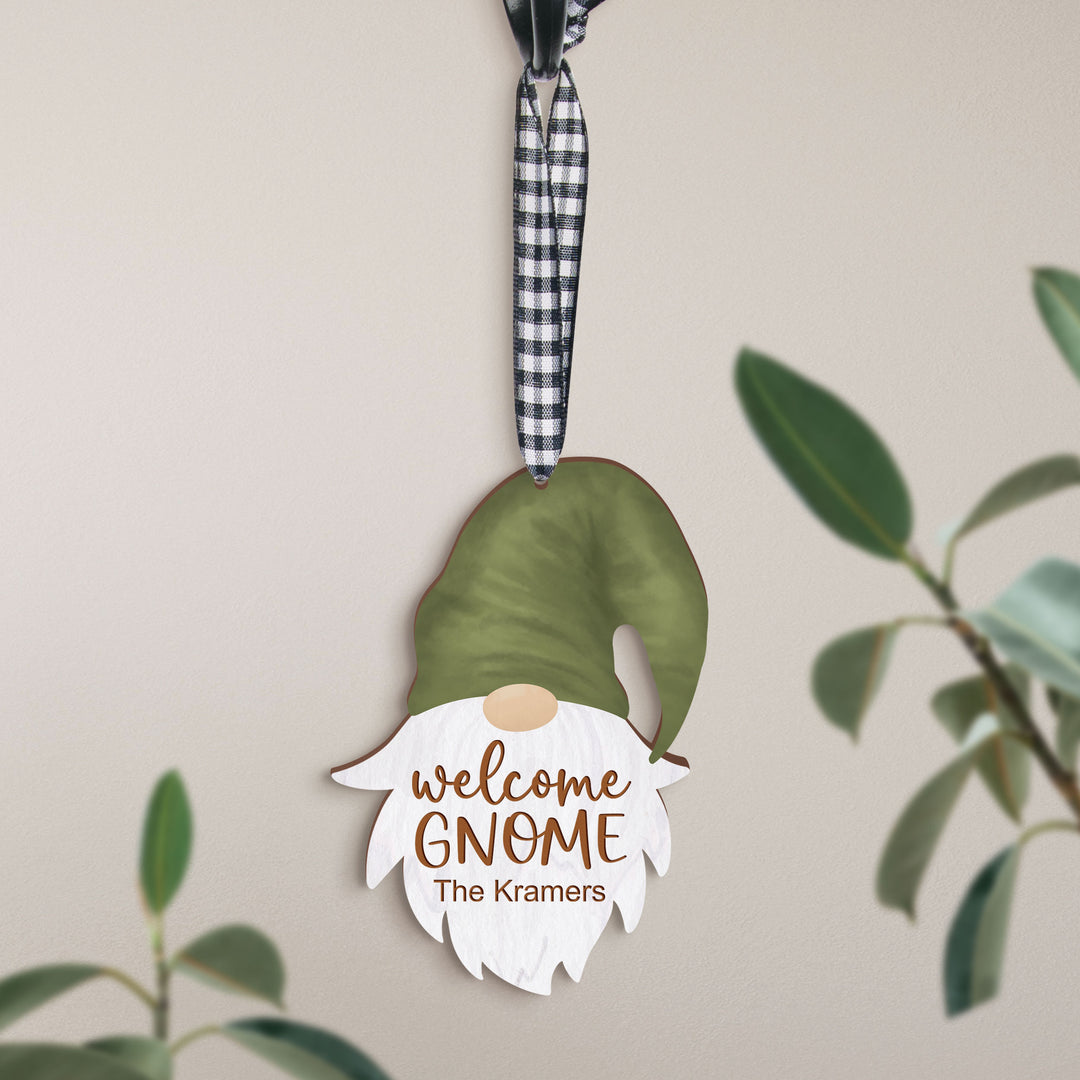 **Personalized Gnome Ornament