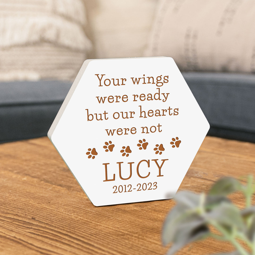 Personalized Hexagon Sign